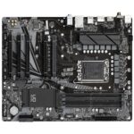 Материнская плата Gigabyte B660 DS3H AX DDR4, Socket 1700, Intel®B660, 4xDDR4-3200, HDMI+DP, 5xPCI-Ex16, 4xSATA3(RAID 0/1/5/10), 2xM.2, 8Ch Audio, GLan, WiFi, (4+4)xUSB2.0, (1+2)xUSB3.2, (1+1)xUSB3.2 Type-C™, 1xPS/2, ATX, RTL (833381) — изображение 2