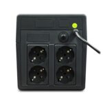 Источник бесперебойного питания Powerman Back Pro 1050 Shuko Line-interactive 600W/1050VA (530183) — изображение 2