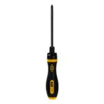 Двухсторонняя отвертка с трещеткой Deli DL626011 PH2+SL6x180мм, сталь CrV, длина 180-230мм, диаметр хвостовика 6,3мм — изображение 3
