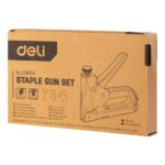 Мебельный степлер Deli DL238104 с набором скоб (2000шт D-тип, 2000шт Т-тип, 2000шт U-тип) — изображение 8