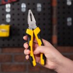 Комбинированные плоскогубцы Deli DL2007 180мм, двухкомпонентная рукоять — изображение 5