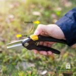 Секатор садовый Deli Bad Pack DL580101 длина 200мм, макс. диаметр резки 10мм, сталь 55С bp — изображение 8