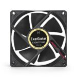 Вентилятор ExeGate EX08025SM EX283381RUS 80x80x25 мм, Sleeve bearing (подшипник скольжения), Molex, 2000RPM, 25dBA — изображение 3