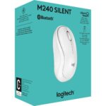 Мышь Logitech Мышь беспроводная Logitech M240 Off White белая, оптическая, 1000dpi, Bluetooth LE, бесшумная — изображение 5