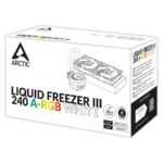 Жидкостная система охлаждения Arctic Cooling Bad Pack Arctic Liquid Freezer III-240 A-RGB White Multi Compatible All-In-One CPU Water Cooler (ACFRE00150A) — изображение 17