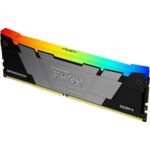 Модуль памяти Kingston 16GB DDR4 3600 FURY Renegade RGB Black XMP Non-ECC Unbuffered DIMM (Single Module) 2RX8 16-20-20 1.35V 288-pin 8Gbit — изображение 2
