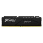 Модуль памяти Kingston 16GBDDR5 5200 DIMM FURY Beast Black Gaming Memory KF552C40BB-16 Non-ECC, CL40, 1.25V, KF552C40BB-16 1RX8, RTL, (324372)