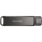 USB накопитель SanDisk iXpand Flash Drive Luxe 256GB - USB-C + Lightning - for iPhone, iPad, Mace USB Type-C devices including Android — изображение 6