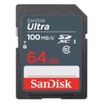 Карта памяти SanDisk Ultra 64GB SDXC Memory Card 100MB/s