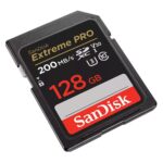 Карта памяти SanDisk Extreme Pro SD UHS I 128GB Card for 4K Video for DSLR and Mirrorless Cameras 200MB/s Read & 90MB/s Write — изображение 2