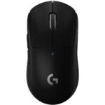 Мышь Logitech Мышь игровая Logitech G PRO X Superlight Black черная, беспроводная Lightspeed, cенсор Hero 25K 100-25600dpi, 5 кнопок, облегченная 63гр, правый хват — изображение 7
