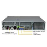 Платформа системного блока SuperMicro SYS-221H-TN24R 2U Hyper with 24 hot-swap 2.5" NVMe/SAS/SATA bays and 4 PCIe 5.0 x16 slots + up to 2 PCIe 5.0 x16 AIOM slots — изображение 3