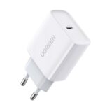 Зарядное устройство UGREEN CD137 (60450) Fast Charging Power Adapter With PD 20W EU. Цвет: белый
