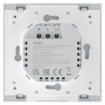 Выключатель одноклавишный Aqara Smart Wall Switch H1 EU (WS-EUK03 graphite) — изображение 3