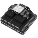 Вентилятор для процессора ID-Cooling Вентилятор Cooler ID-Cooling IS-55 ARGB 125W/PWM/all Intel /AMD AM4, AM5/ Low profile/Screws — изображение 4
