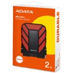Жесткий диск внешний ADATA HD710 Pro AHD710P-2TU31-CRD 2TB 2.5" USB 3.1, IP68, Shock Sensor, Red, Retail — изображение 5