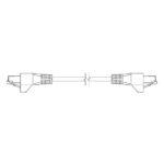 Кабельная сборка Hyperline PC-LPM-STP-RJ45-RJ45-C6a-2M-LSZH-GY Патч-корд F/UTP, экранированный, Cat.6a (100% Fluke Component Tested), LSZH, 2м, серый — изображение 3