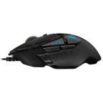 Мышь игровая Logitech Bad Pack G502 Hero16K черная, оптическая (Hero25K) , 100-25600dpi, 1мс, USB 2.1м, 11 кнопок (2 механика), RGB подсветка, утяжелители, под правую руку — изображение 5