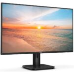 Монитор 23.8" PHILIPS 24E1N1100A IPS, 1920x1080, 120Hz, 4ms, 300сd/m, 1300:1 | VGA , HDMI(1.4) | InPSU, Speakers, Vesa 100, Black — изображение 2