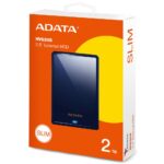 Жесткий диск внешний ADATA HV620 Slim AHV620S-2TU31-CBK 2TB 2.5" USB 3.1, 5400rpm, 11.5mm, Black, RTL (463043) — изображение 10