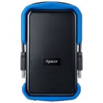 Жесткий диск внешний Apacer AC631AP1TBAC631U-1 1TB 2.5" USB 3.1, IP55, Win/Mac/Linux, Military Grade, Black/Blue, Retail {20} (915306) — изображение 2