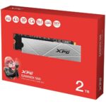 Твердотельный накопитель SSD ADATA M.2 2280 2TB XPG GAMMIX S60 PCIe Gen4x4 with NVMe, 5000/4200, MTBF 1.5M, 3D ТLC NAND, 450TBW — изображение 6