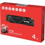 Твердотельный накопитель SSD ADATA M.2 2280 4TB XPG Blade S70 PCIe Gen4x4 with NVMe 7400/6600, MTBF 2M, 3D ТLC NAND, Innogrit IG5236 — изображение 6