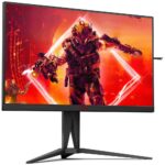 Монитор 27" AOC AG275QXN Black (VA, 2560x1440, HDMI+HDMI+DP, USB HUB, 1 ms, 178°/178°, 400 cd/m, 1000:1, 165Hz) — изображение 3