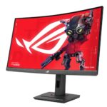 Монитор ASUS 27" XG27WCS VA WQHD(2560x1440) 180Hz USB-С DP HDMI 1ms(GTG) 400cd/㎡ 16:9 Curved(1500R) — изображение 3