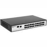 Коммутатор ORIGO OS1225/A1A Неуправляемый коммутатор24x100Base-TX, 1xCombo 1000Base-T/SFP