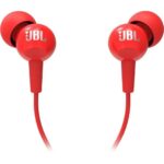 Наушники JBL C100SI Wired In-Ear Headphones Red