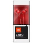 Наушники JBL C100SI Wired In-Ear Headphones Red — изображение 5