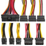 Блок питания 700W ExeGate M700 (SFX, APFC, КПД 87% (80 PLUS Silver), 8cm fan, 24pin, (4+4)pin, 2xPCI-E, 3xSATA, 2xIDE, black) — изображение 4