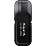 USB накопитель ADATA 64GB USB2.0 AUV240-64G-RBK BLACK — изображение 2