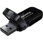 USB накопитель ADATA 64GB USB2.0 AUV240-64G-RBK BLACK — изображение 3