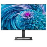 Монитор Philips 27" 275E2FAE (00/01) Black (IPS, 2560x1440, HDMI+DP, 1 ms, 178°/178°, 350 cd/m, 1000:1, MM Pivot) (767655) (767648)