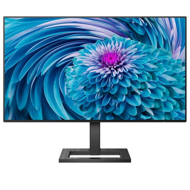 1482978 Монитор Philips 27" 275E2FAE (00/01) Black (IPS, 2560x1440, HDMI+DP, 1 ms, 178°/178°, 350 cd/m, 1000:1, MM Pivot) (767655) (767648) — изображение 1