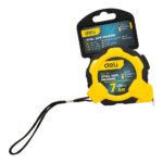 Рулетка Deli DL3798 7,5м*25мм, Автостоп, ударопрочный корпус, метрическая — изображение 5