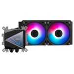 Жидкостная система охлаждения MSI MAG CORELIQUID I240 2x ARGB Gen2 Fan, ARGB Gen2 Block, Color Box — изображение 3