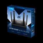 Маршрутизатор CUDY WR1500 AX1500 Gigabit Wi-Fi 6 Router Dual Band, Chipset Realtek, 802.11ax/ac/a/b/g/n, 1201Mbps at 5GHz + 300Mbps at 2.4GHz, 4 x 10/100/1000Mbps Ports, WPA3, IPv6, 4 x 5dBi fixed antennas — изображение 6