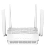 Маршрутизатор CUDY AX3000 2 5G Wi-Fi 6 Mesh PoE Router Dual Band, Chipset MT7981BA+MT7976CN+MT7531AE+RTL8221B, 802.11ax/ac/a/b/g/n, 2402Mbps at 5GHz + 574Mbps at 2.4GHz, 1 x 2.5G Port(PoE-IN,802.3at/af or Passive PoE), 4 x 10/100/1000Mbps Ports, 4 x 5dBi fixed antennas, 1 x