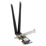 Адаптер беспроводной связи (Wi-Fi) CUDY AX3000 Wi-Fi 6 PCI Express Adapter 3000Mbps Wi-Fi 6 / Bluetooth 5.0 PCI Express Adapter, Intel AX200 module, 2T2R, 2402Mbps at 5GHz + 574Mbps at 2.4GHz, 802.11ax/ac/a/b/g/n, 2 detachable antennas, Ver 1.0 — изображение 3