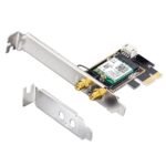 Адаптер беспроводной связи (Wi-Fi) CUDY AX3000 Wi-Fi 6 PCI Express Adapter 3000Mbps Wi-Fi 6 / Bluetooth 5.0 PCI Express Adapter, Intel AX200 module, 2T2R, 2402Mbps at 5GHz + 574Mbps at 2.4GHz, 802.11ax/ac/a/b/g/n, 2 detachable antennas, Ver 1.0 — изображение 5
