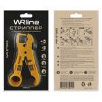 Инструмент обжимной Hyperline WRline WR-ST352 Стриппер многофункциональный для зачистки и обрезки витой пары и плоского телефонного кабеля — изображение 5