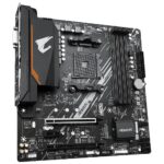 Материнская плата Gigabyte B550M AORUS ELITE, Socket AM4, AMD B550, 4xDDR4-3200, DVI-D+HDMI, 2xPCI-Ex16, 1xPCI-Ex1, 4xSATA3(RAID 0/1/10), 2xM.2, 8 Ch Audio, GLan, (4+2)xUSB2.0, (4+2)xUSB3.2, 1xPS/2, mATX, RTL {10} (809546) — изображение 5