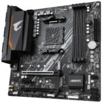 Материнская плата Gigabyte B550M AORUS ELITE, Socket AM4, AMD B550, 4xDDR4-3200, DVI-D+HDMI, 2xPCI-Ex16, 1xPCI-Ex1, 4xSATA3(RAID 0/1/10), 2xM.2, 8 Ch Audio, GLan, (4+2)xUSB2.0, (4+2)xUSB3.2, 1xPS/2, mATX, RTL {10} (809546) — изображение 3