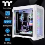 Корпус Thermaltake CA-1X7-00F6WN-00 CTE C700 Air Snow/White/Win/SPCC/Tempered Glass*1/CT140 Fan*3 — изображение 9