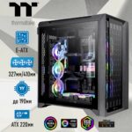Корпус Thermaltake CA-1X7-00F1WN-01 CTE C700 TG ARGB/Black/Win/SPCC/Tempered Glass*2/CT140 ARGB Fan*3/Brown Box — изображение 9