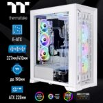 Корпус Thermaltake CA-1X8-00F6WN-01 CTE T500 TG ARGB Snow/White/Win/SPCC/Tempered Glass*2/CT140 ARGB Fan*3/Brown Box — изображение 7