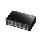 Коммутатор CUDY 5-Port 10/100 Mbps Metal Switch 5-Port 10/100 Mbps Desktop Switch, 5 10/100M RJ45 Ports, Loop Detection, Metal Case, Power Saving, Plug & Play, Wall-Mount